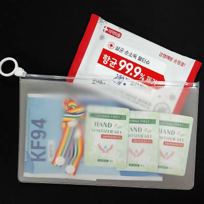 7종 방역키트 방역선물위생키트 위생선물선물세트 방역물품 방역용품위생용품 ( KF94마스크손소독제 마스크목걸이 등)