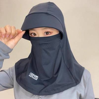 넥커버 어라이딩 일체형 마스크 여름 복면