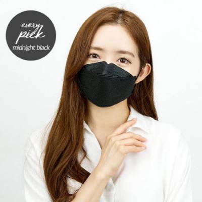 [국산] 이지브레이스 KF94 마스크 3D 대형 블랙